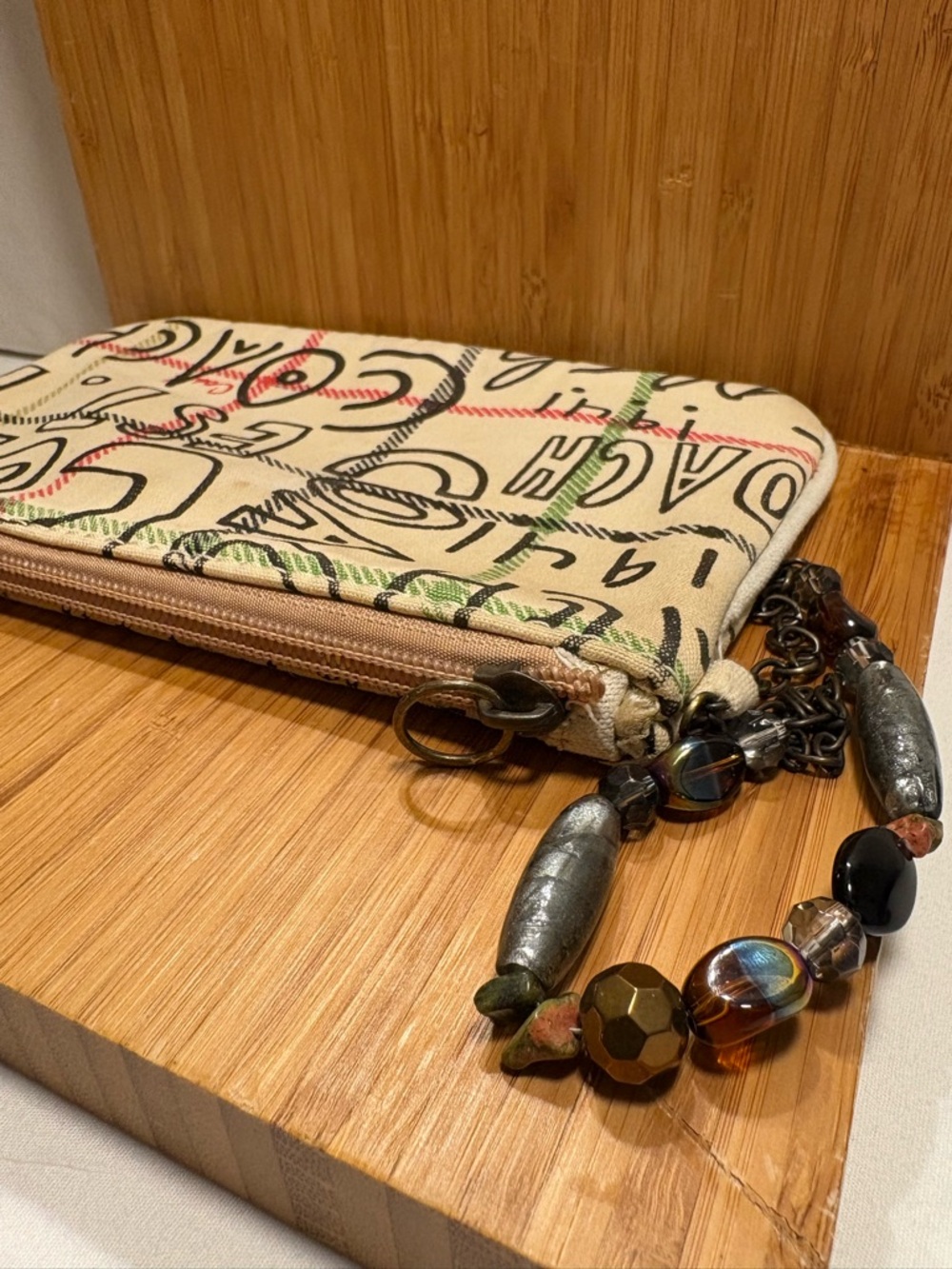 Vintage Coach Graffiti Wristlet - Picture 4 of 4